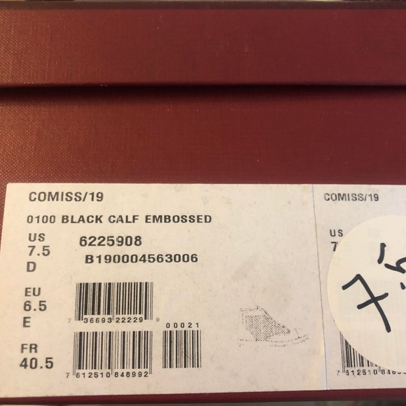 Bally Comiss US 7.5 - Picture 5 of 5